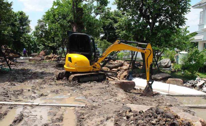 Sollicitez-nous pour effectuer la création de cours et de jardins.
